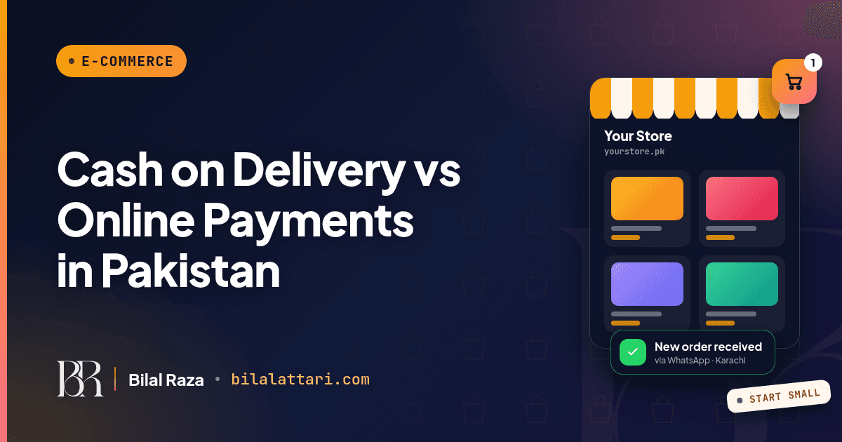 Cash on Delivery vs Online Payment Gateways in Pakistan: Which Should Your Store Offer?